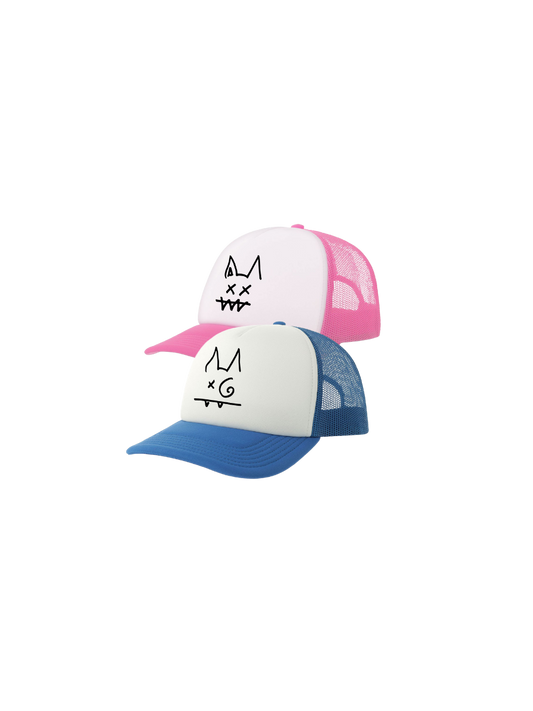 CASQUETTE BLEUE OU ROSE