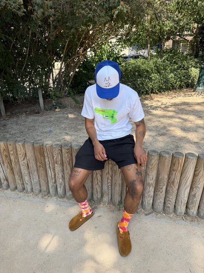 CASQUETTE BLEUE OU ROSE