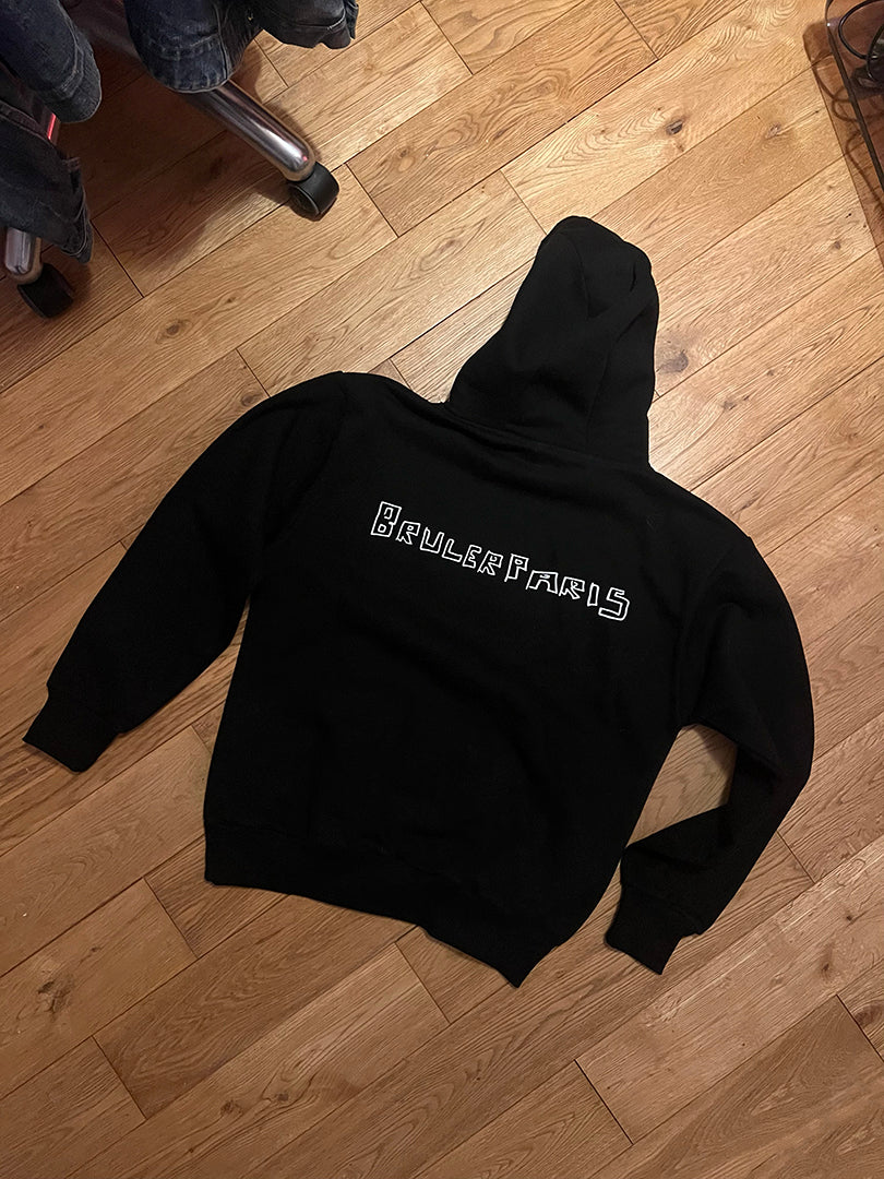 HOODIE ARTWORK BRULER PARIS