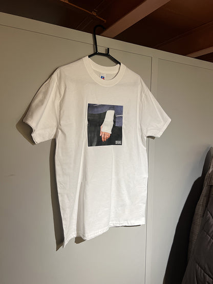 TSHIRT ARTWORK BRULER PARIS BLANC