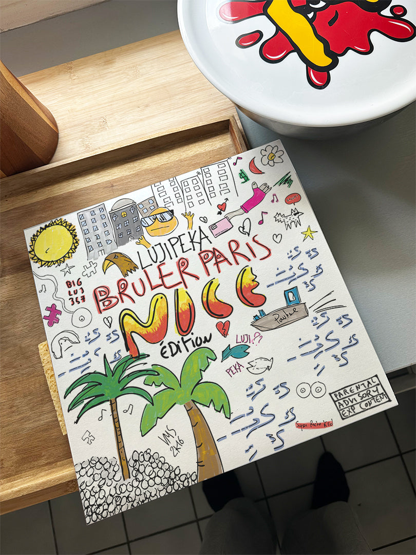 VINYLE BRULER PARIS - ÉDITION NICE POUR REPRÉSENTER TA VILLE COMME IL SE DOIT