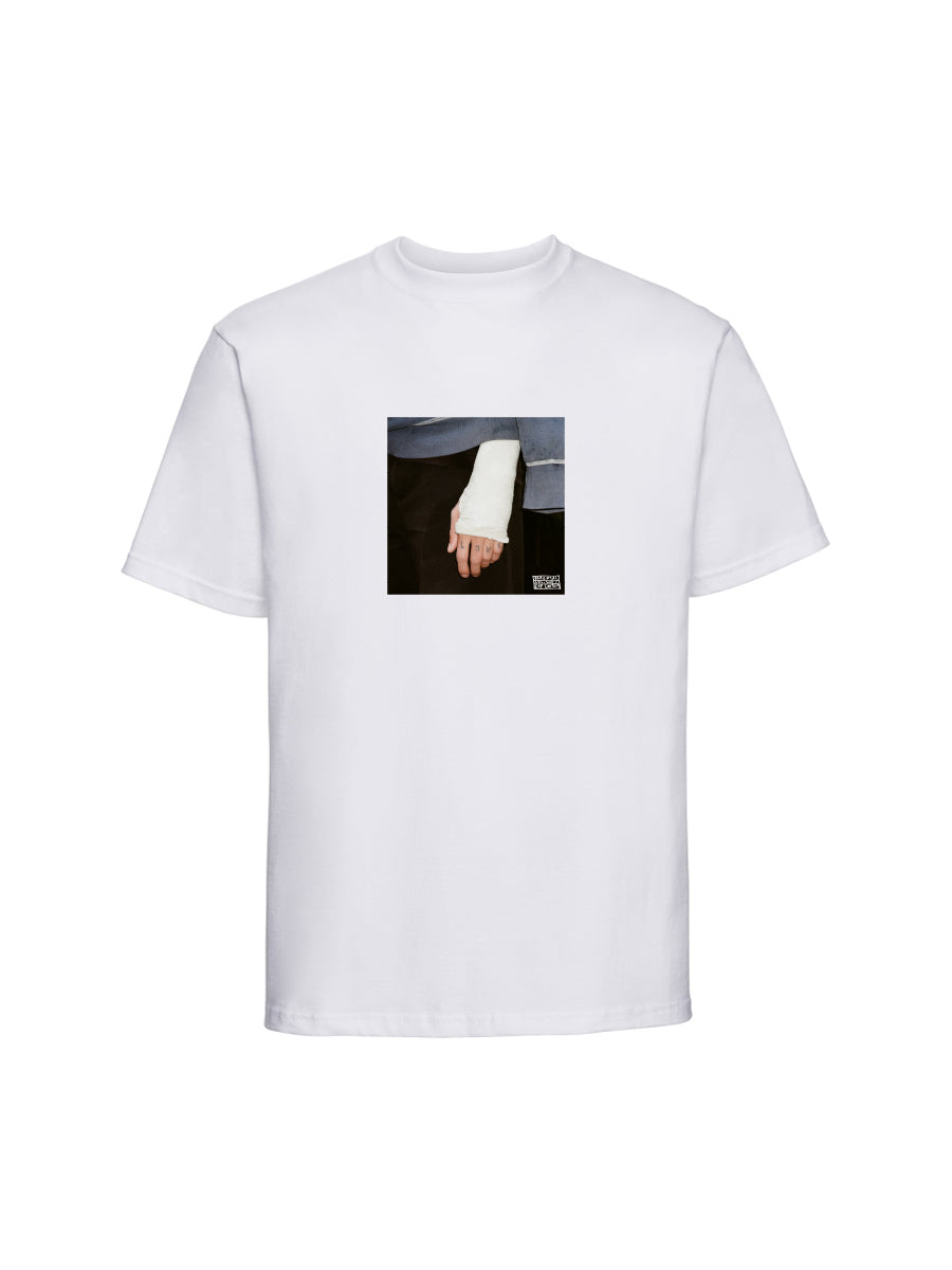 TSHIRT ARTWORK BRULER PARIS BLANC