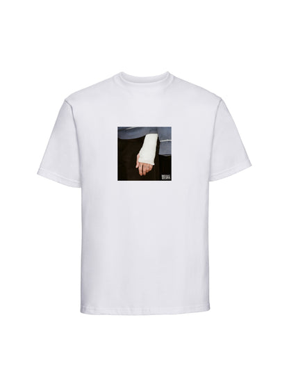 TSHIRT ARTWORK BRULER PARIS BLANC