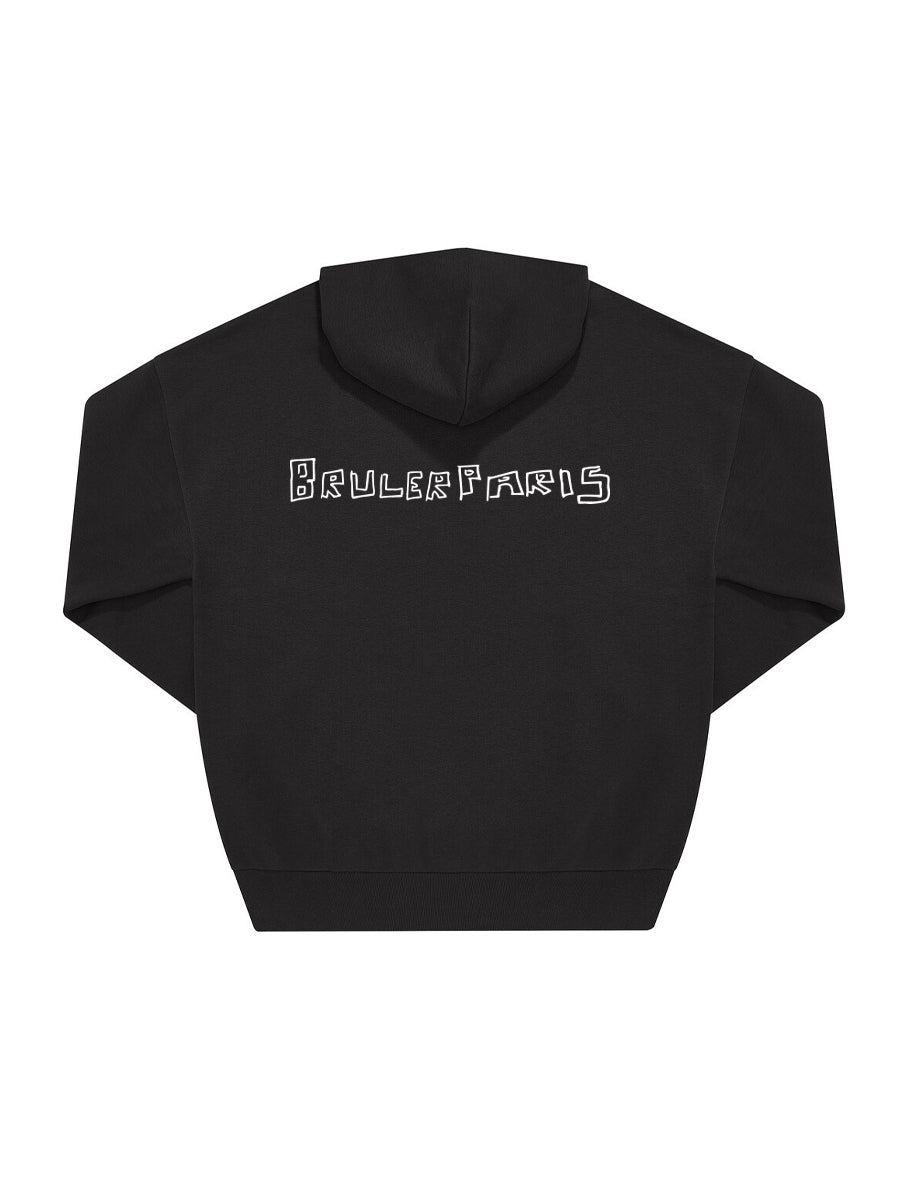 HOODIE ARTWORK BRULER PARIS