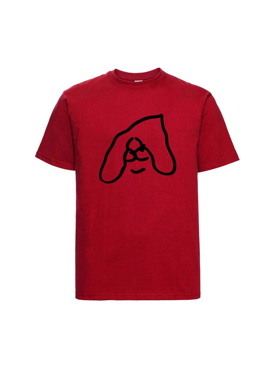 TSHIRT BIG LUJ ROUGE